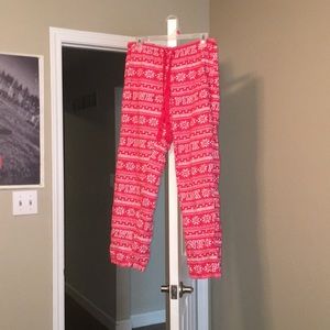 Pink Victoria’s Secret pajama pants